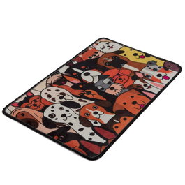 Mijölnir Alfombrilla de Baño 40 x 60 cm 100% Poliéster Antideslizante y Antialérgica